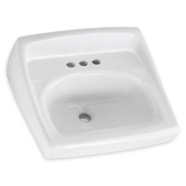 American Standard Lucerne Wall-hung Bathroom Sink 4-in. Centers