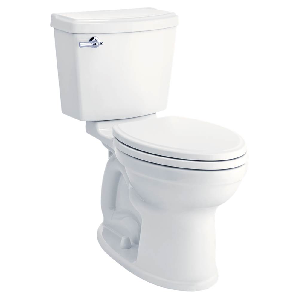 American Standard Portsmouth Champion PRO Two-Piece 1.28 gpf/4.8 Lpf Chair Height Elongated Toilet less Seat