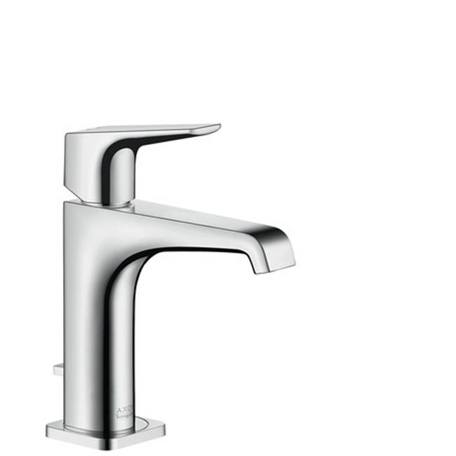 Axor Citterio E Single-Hole Faucet 125 with Lever Handle and Pop-Up Drain, 1.2 GPM in Chrome
