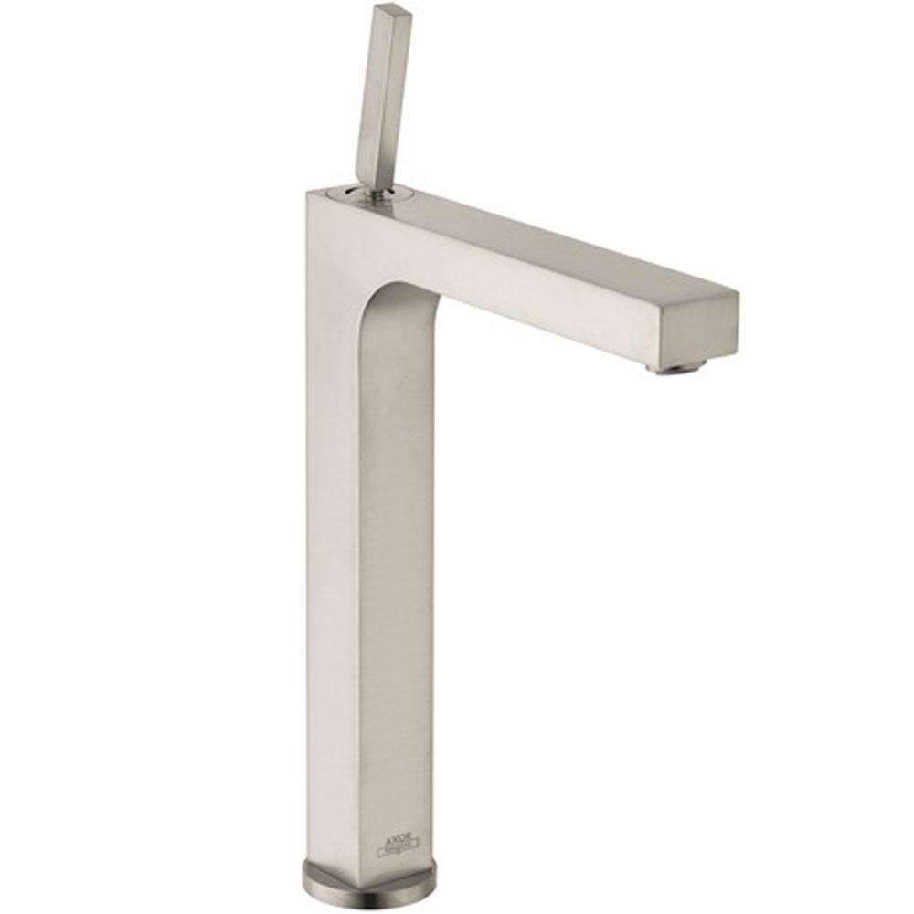 Axor Citterio Single-Hole Faucet 270 with Pop-Up Drain, 1.2 GPM in Brushed Nickel