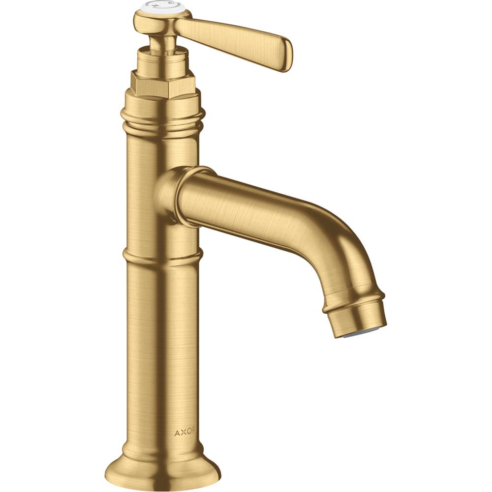 Axor Montreux Single-Hole Faucet 100, 1.2 GPM in Brushed Gold Optic