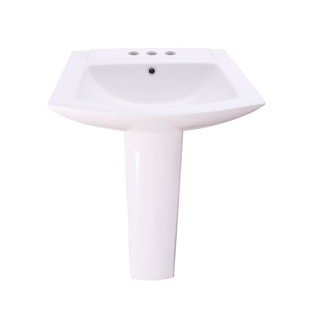 Barclay Burke  Basin Only for 6'' CCOverflow, White