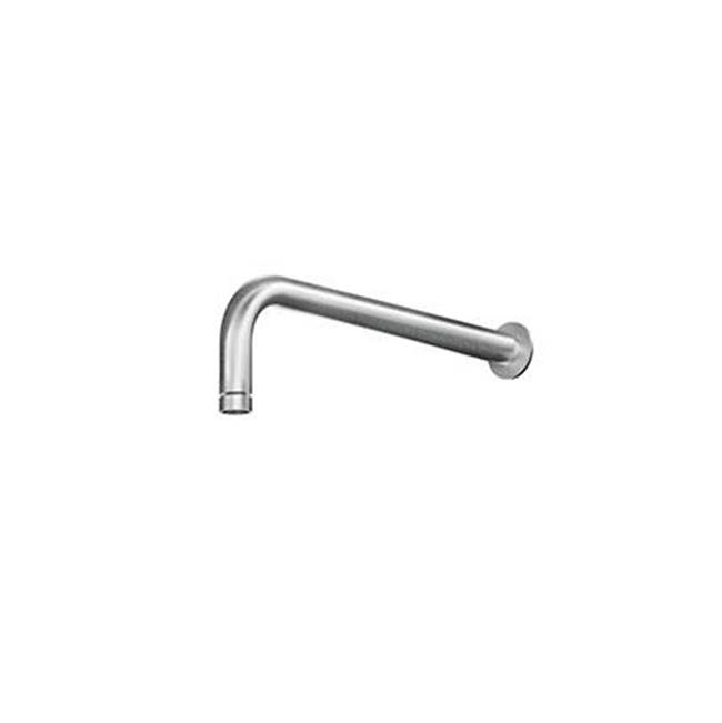 MGS Bagno 17-1/2'' Wall Shower Arm Stainless Steel Matte Rose Gold
