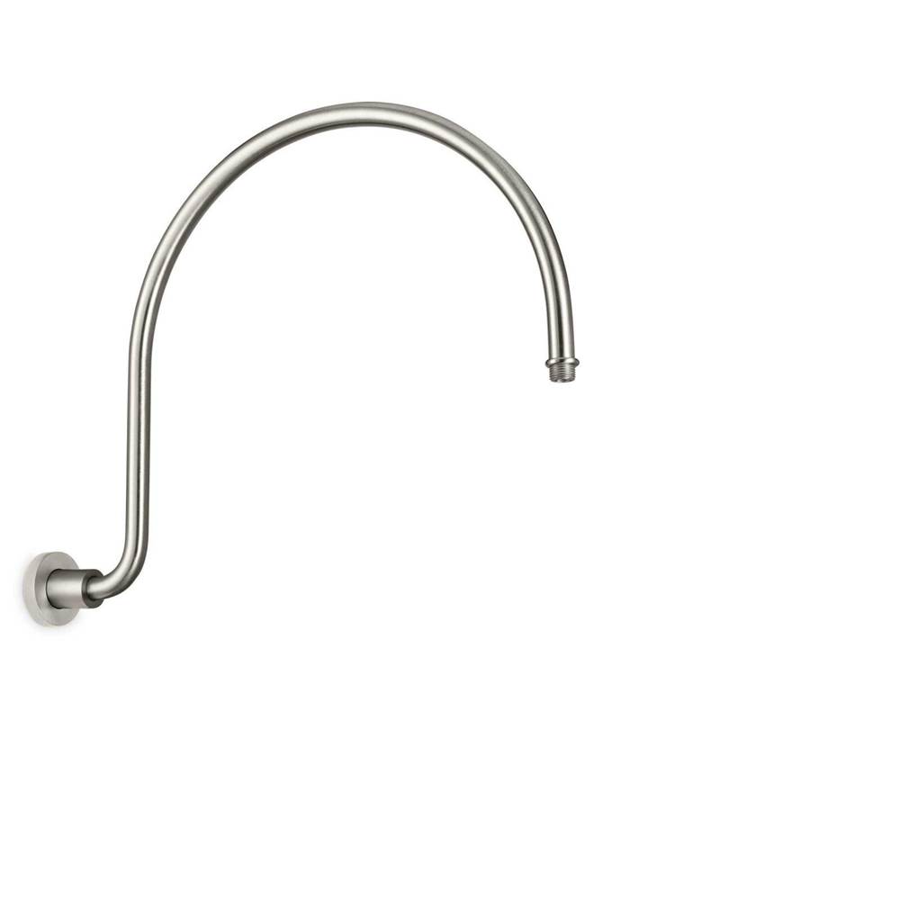California Faucets Curved Shower Arm - Round Base
