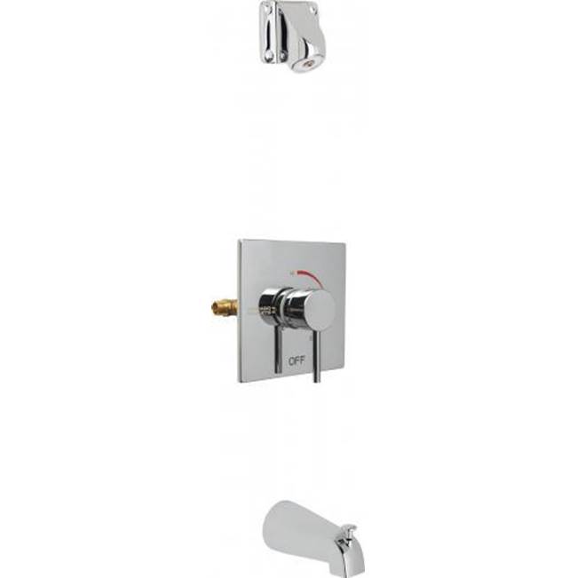 Chicago Faucets SQUARE T/P TUB AND SHOWER VALVE