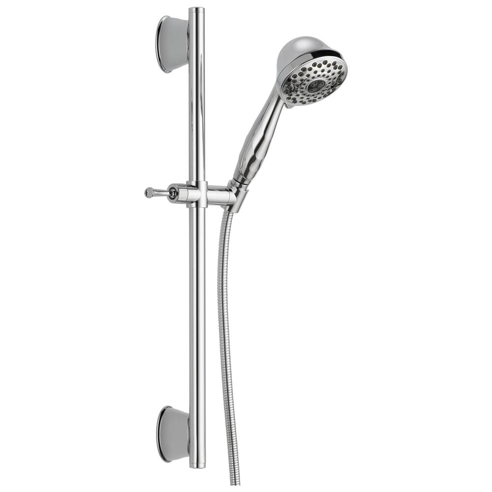 Delta Faucet Universal Showering Components 7-Setting Slide Bar Hand Shower