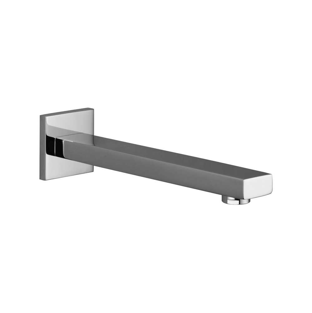 Dornbracht Symetrics Lavatory Spout, Wall-Mounted Without Drain In Polished Chrome
