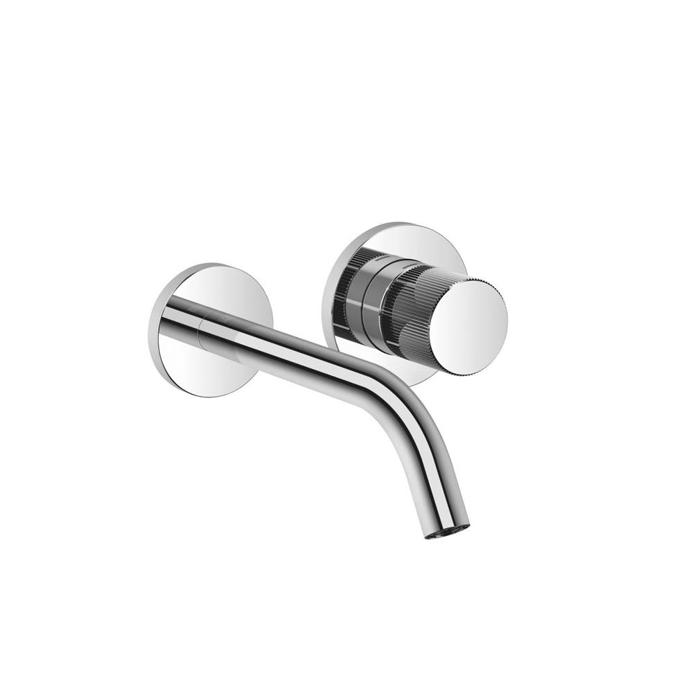 Dornbracht Meta Meta Pure Wall-Mounted Single-Lever Mixer Without Drain In Polished Chrome