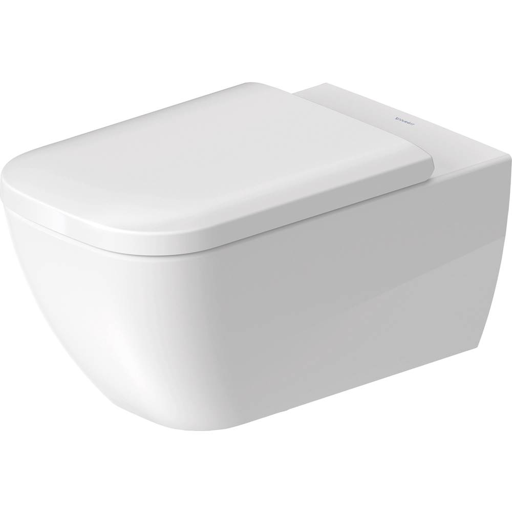 Duravit Happy D.2 Wall-Mounted Toilet White with HygieneGlaze