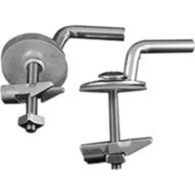 Duravit Hinge Set for Seat and Cover with Soft Closure, Stainless Steel