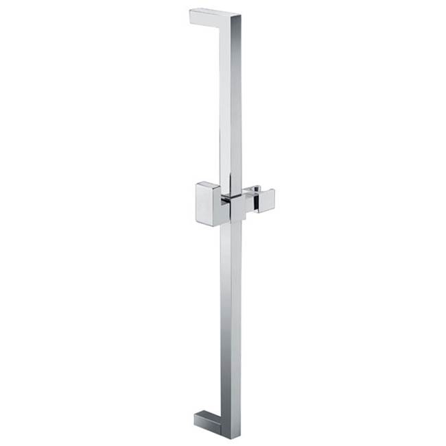 DXV Contemporary Square Slide Bar in Polished Chrome
