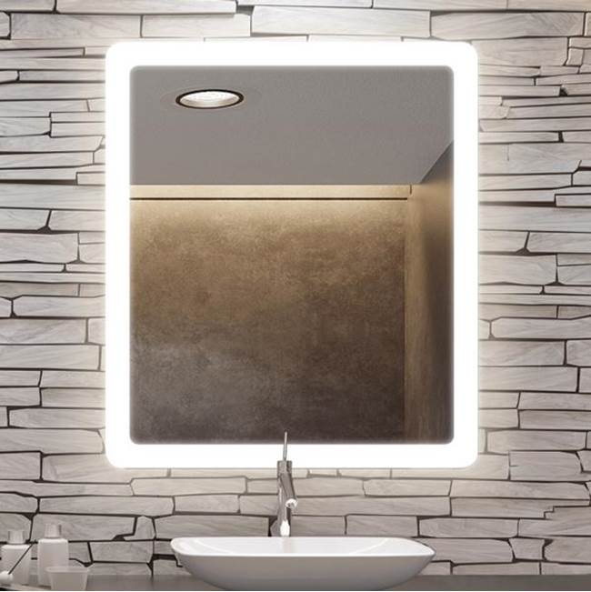 Electric Mirror Eyla with Keen Lighted Mirror