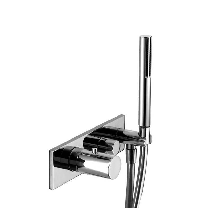 Fantini Milano 3/4'' Thermostatic Mixer With Integrated Handshower And Volume Control