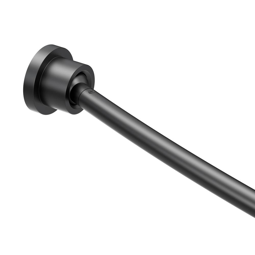 Gatco Modern Minimalist Curved Shower Rod, MX