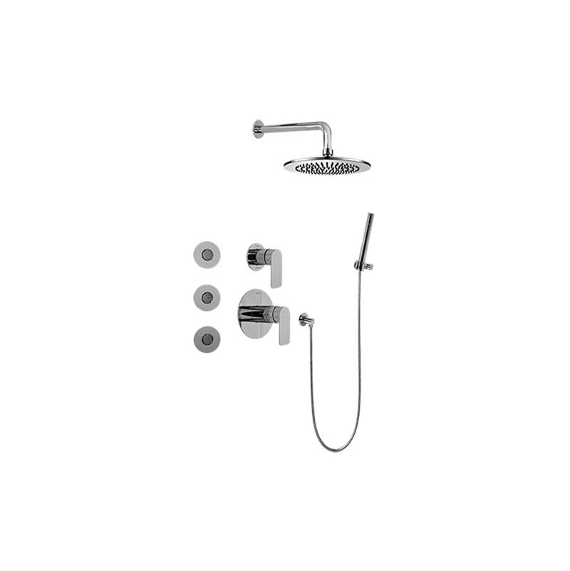 Graff Full Thermostatic Shower System with Transfer Valve (Trim Only)