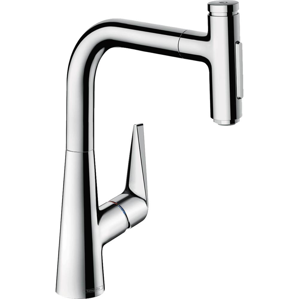 Hansgrohe Talis Select S Prep Kitchen Faucet, 2-Spray Pull-Out, 1.75 GPM in Chrome