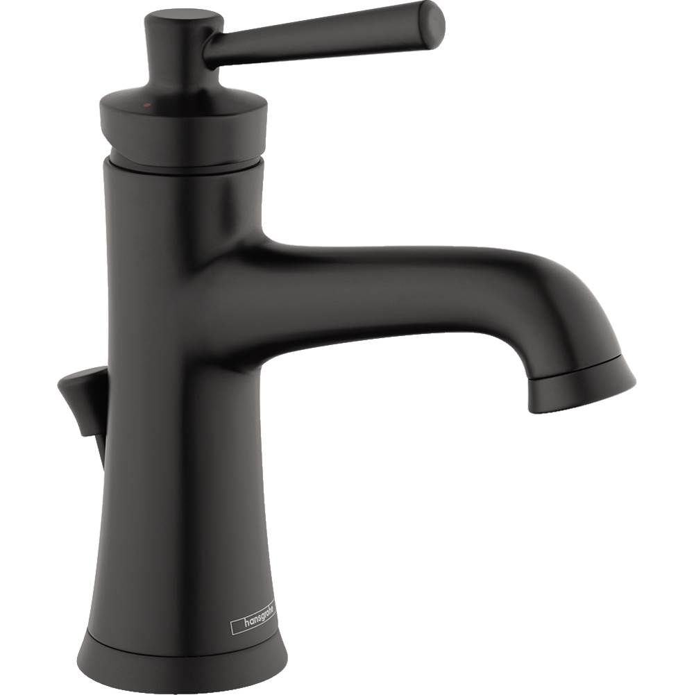 Hansgrohe Joleena Single-Hole Faucet 100 with Pop-Up Drain, 0.5 GPM in Matte Black