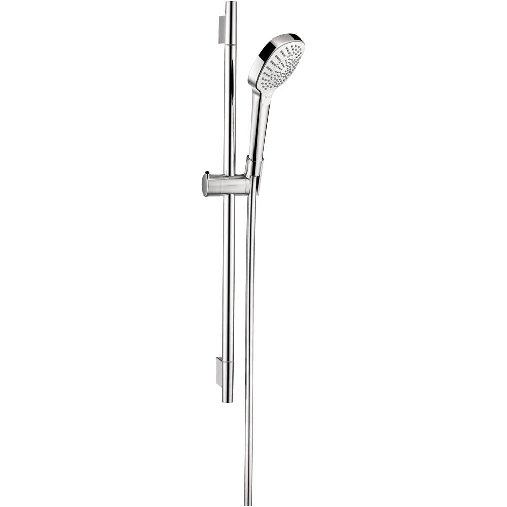 Hansgrohe Croma Select E Wallbar Set 110 3-Jet 24'', 2.5 GPM in Chrome