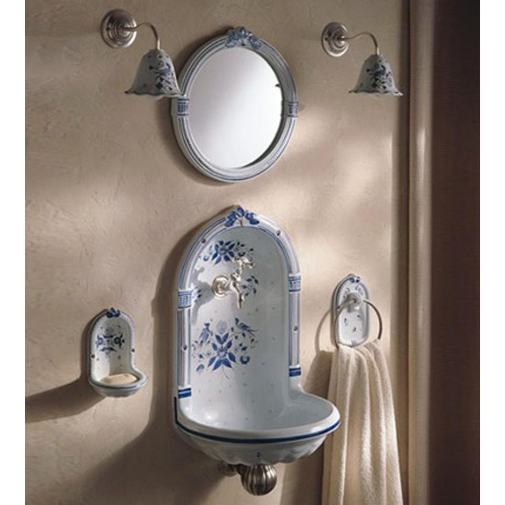 Herbeau ''Niche'' Wall Mounted Soap Dish in Moustier Rose
