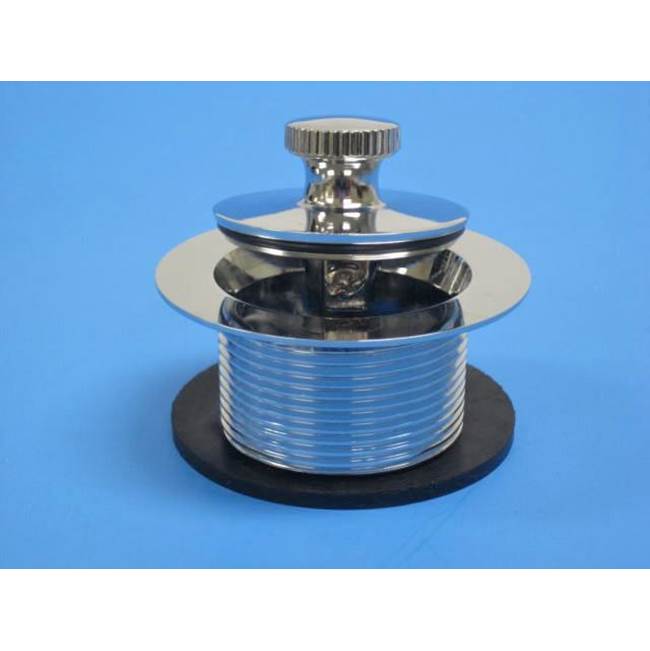 JB Products 1-1/2'' Lift & Turn Strainer CP BR with 3/8'' stem