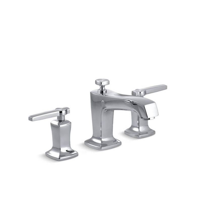 Kohler Margaux® Widespread bathroom sink faucet with lever handles