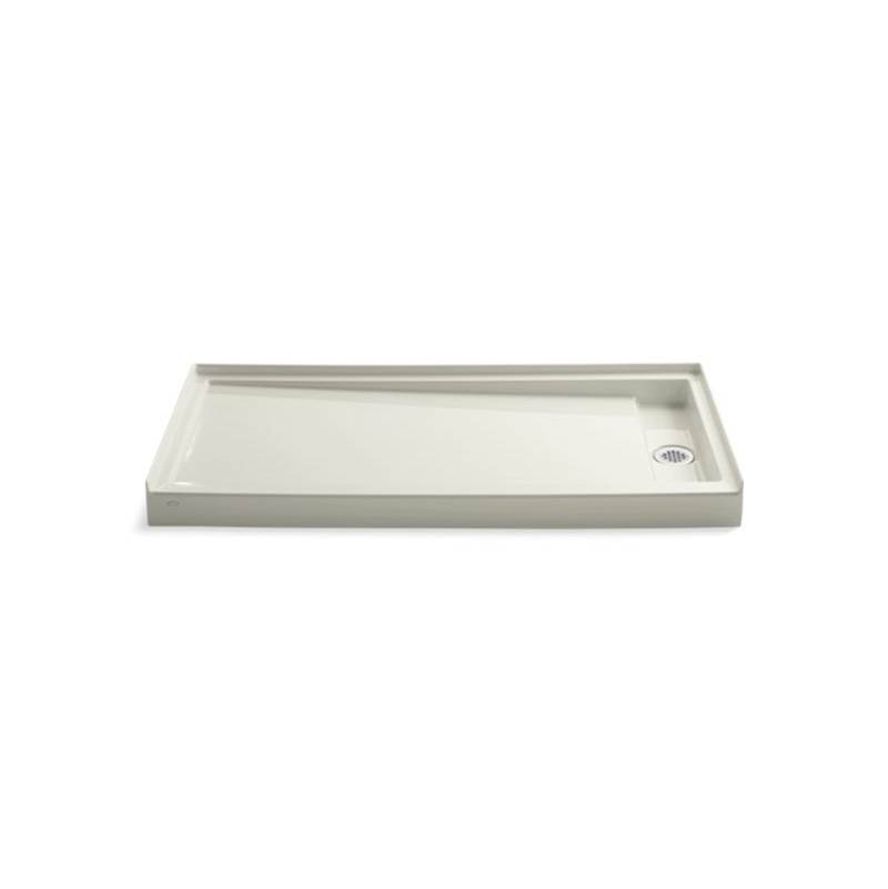Kohler Groove® 60'' x 32'' single threshold right-hand drain shower base