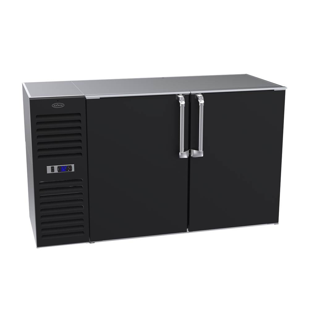Krowne Krowne Royal 60'' Self Contained Refrigerated Backbar Left Cabinet With Left And Right Doors