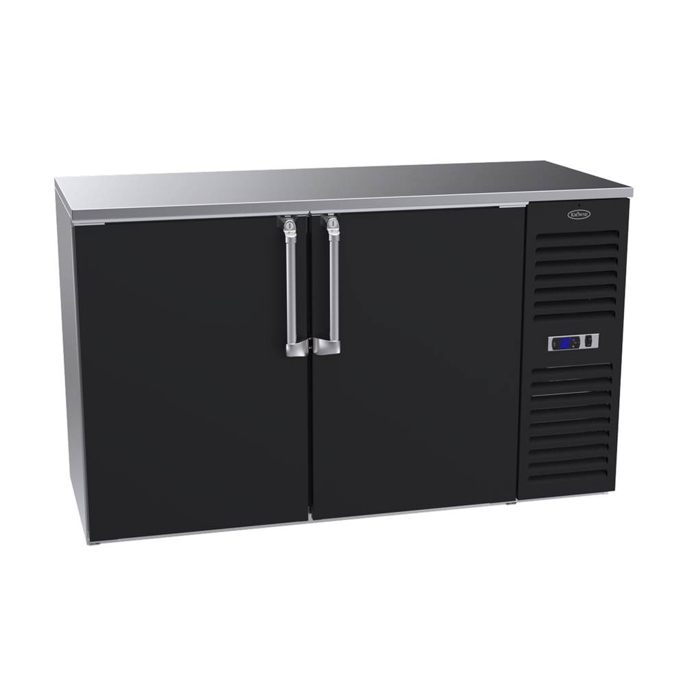 Krowne Krowne Royal 60'' Self Contained Refrigerated Backbar Right Cabinet Left And Right Doors