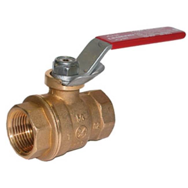 Legend Valve 3/4'' T-1001LD Forged Brass Full Port Ball Valve with Locking Device