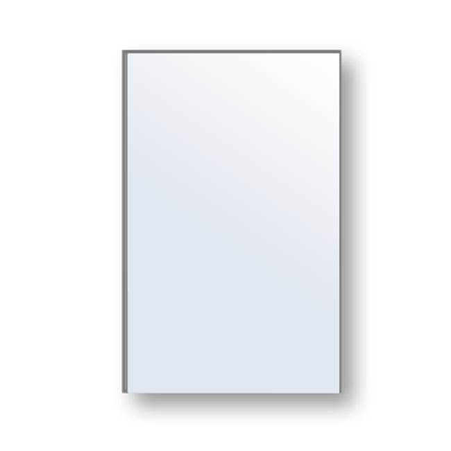 Madeli Vetro Mirror. 48'' X 30'', Plain Edge. Dual Installation,