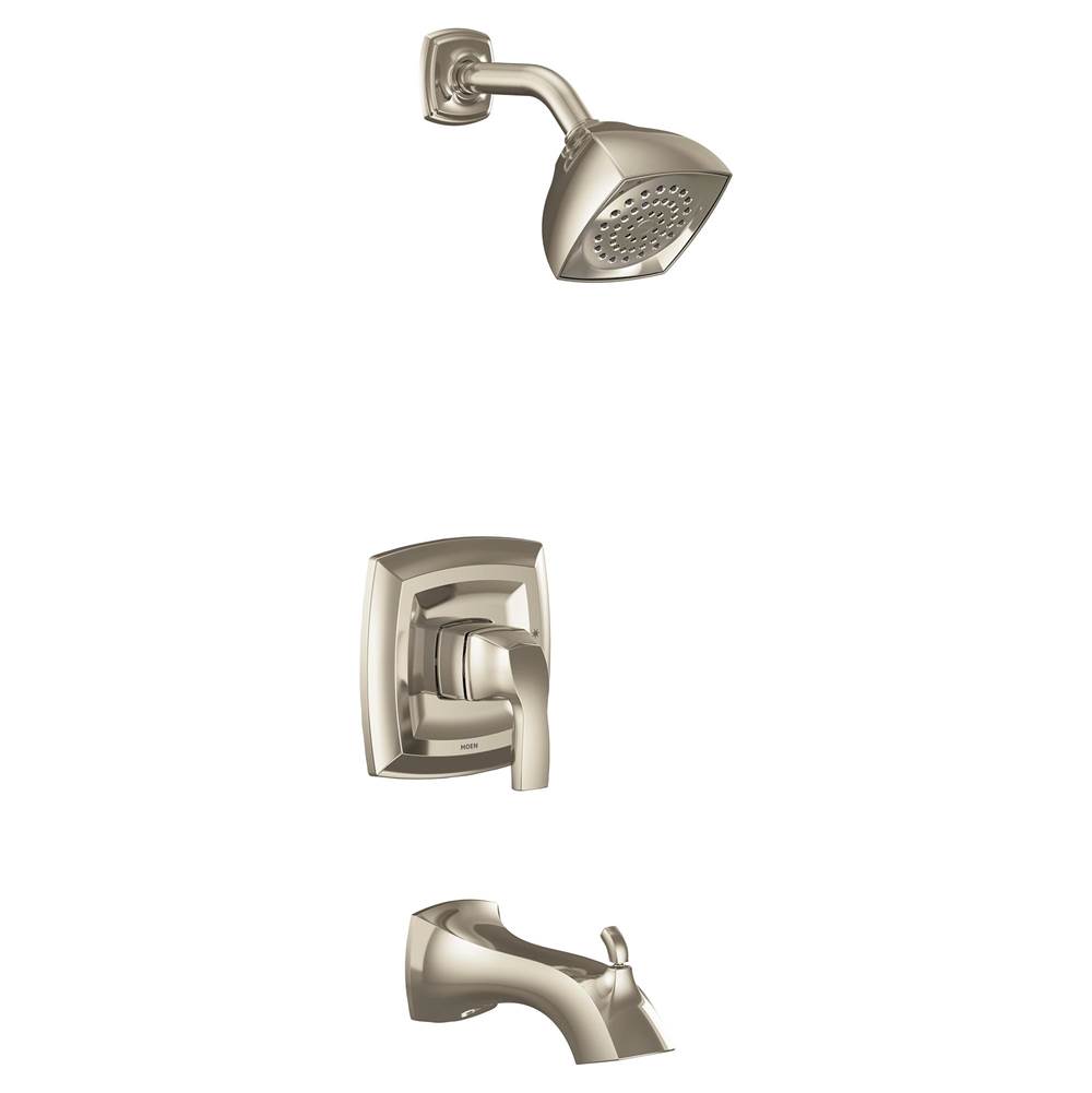 Moen Voss M-CORE 2-Series Eco Performance 1-Handle Tub and Shower Trim Kit in Polished Nickel (Valve Sold Separately)