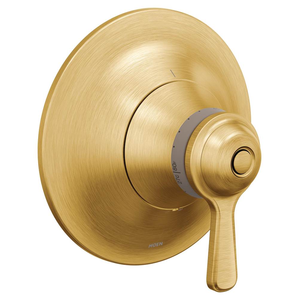 Moen Colinet Traditional ExactTemp Thermostatic Valve Trim Kit, Valve Required, in Brushed Gold