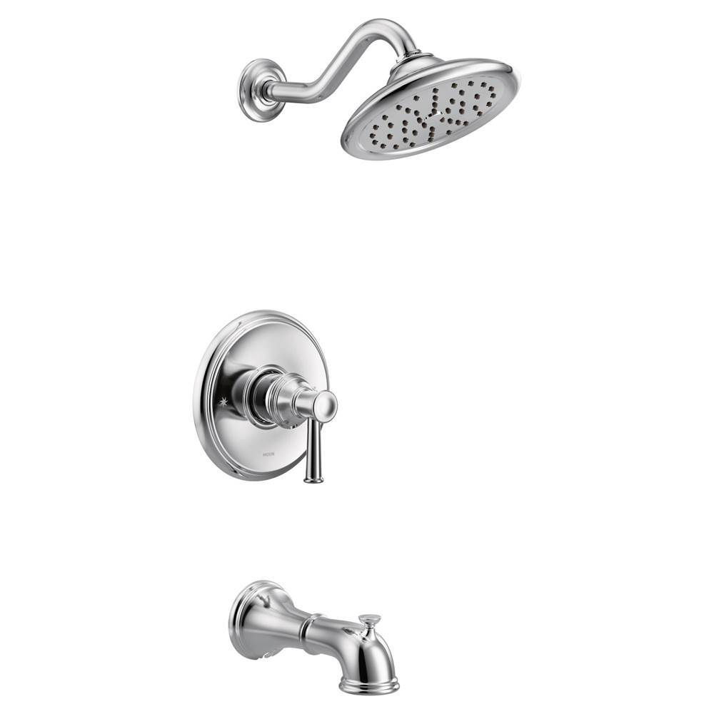Moen Belfield M-CORE 3-Series 1-Handle Eco-Performance Tub and Shower Trim Kit in Chrome (Valve Sold Separately)