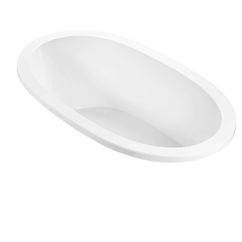 MTI Baths Adena 4 Acrylic Cxl Drop In Air Bath/Stream - White (72.5X36.375)