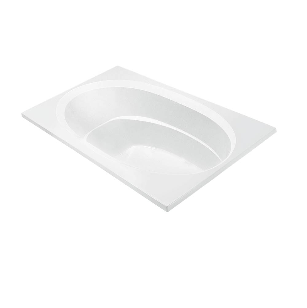 MTI Baths Seville 4 Acrylic Cxl Drop In Air Bath - White (71.5X42)