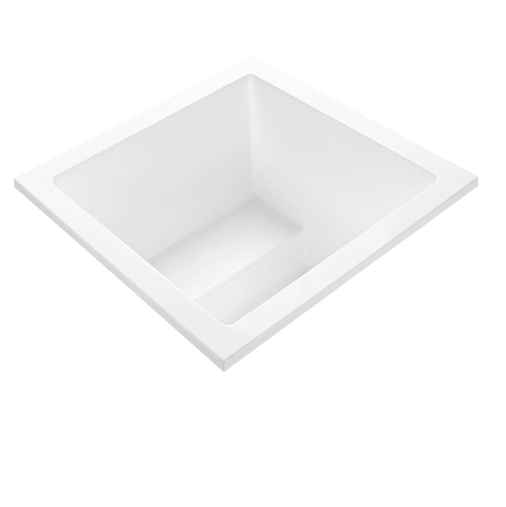 MTI Baths Kalia 2 Acrylic Cxl Undermount Air Bath - White (48X48)