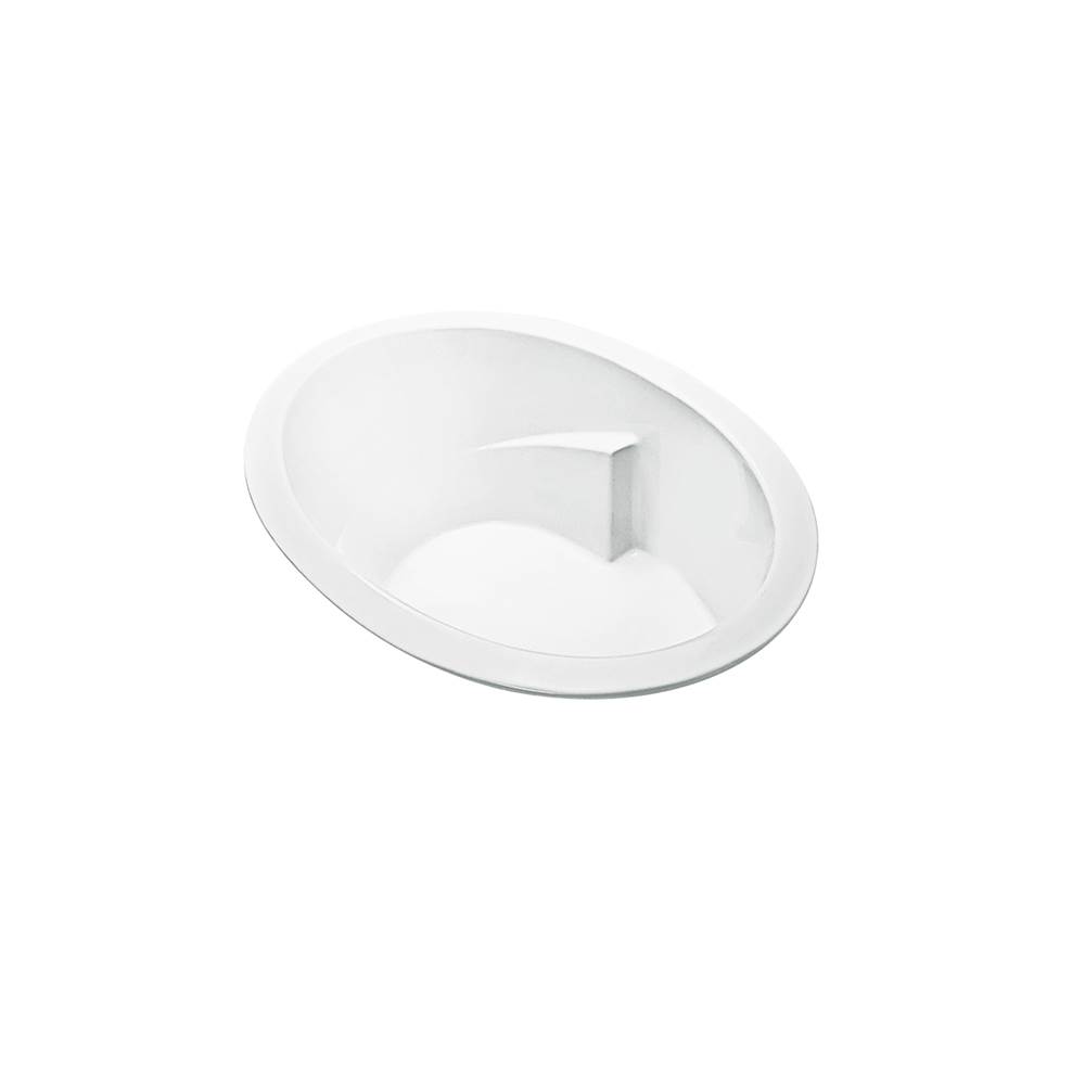 MTI Baths Adena 6 Acrylic Cxl Oval Drop In Air Bath - White (63X41.25)