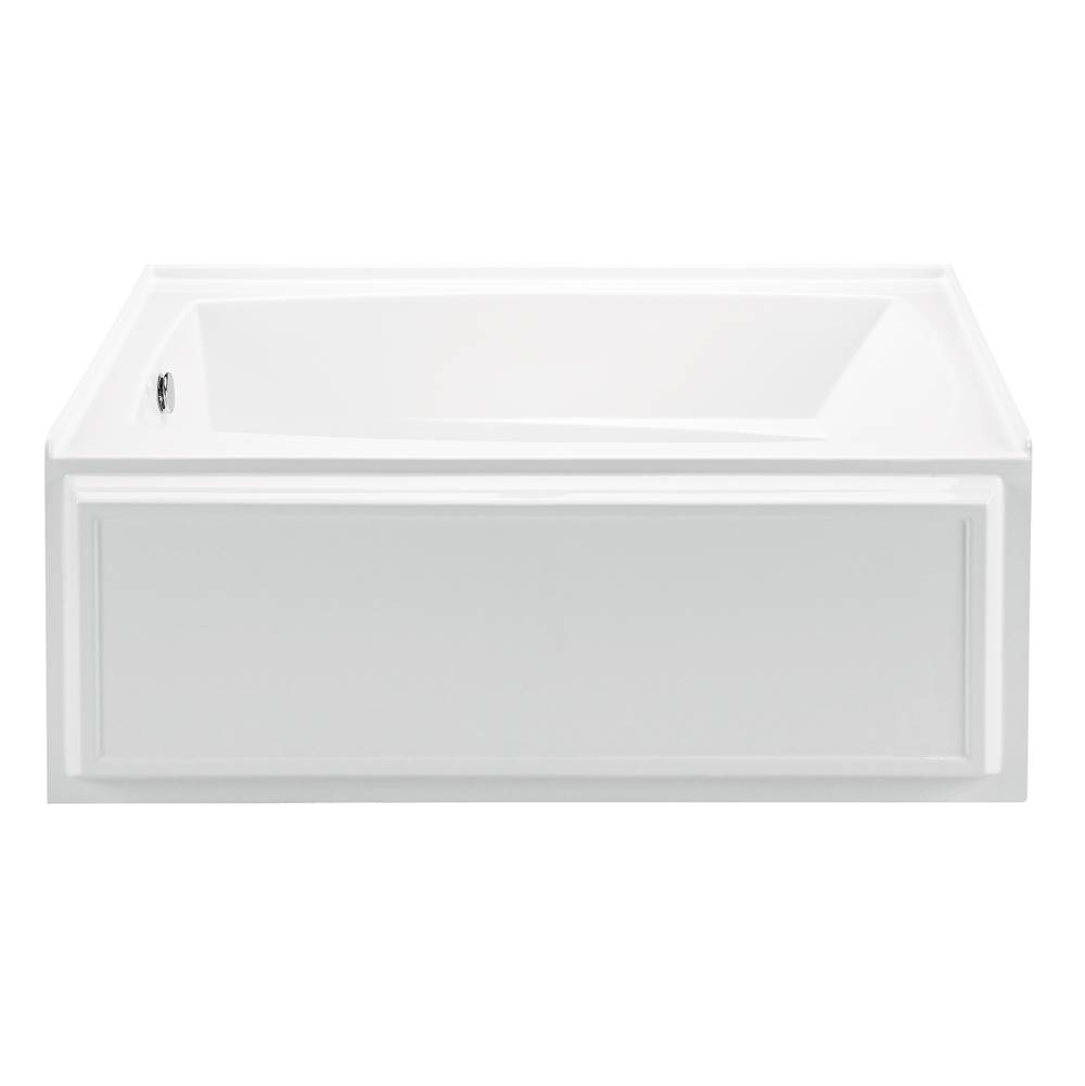 MTI Baths Wyndham 5 Acrylic Cxl Alcove Integral Skirted Lh Soaker - Biscuit (59.75X32)