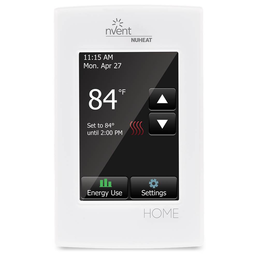 Nuheat Home Touchscreen Programmable Dual-Voltage Thermostat