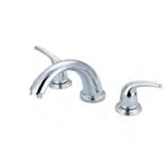 Olympia ROMAN TUB TRIM SET-8'' TO 16'' TWO LVR HDL C STYLE SPT-CP