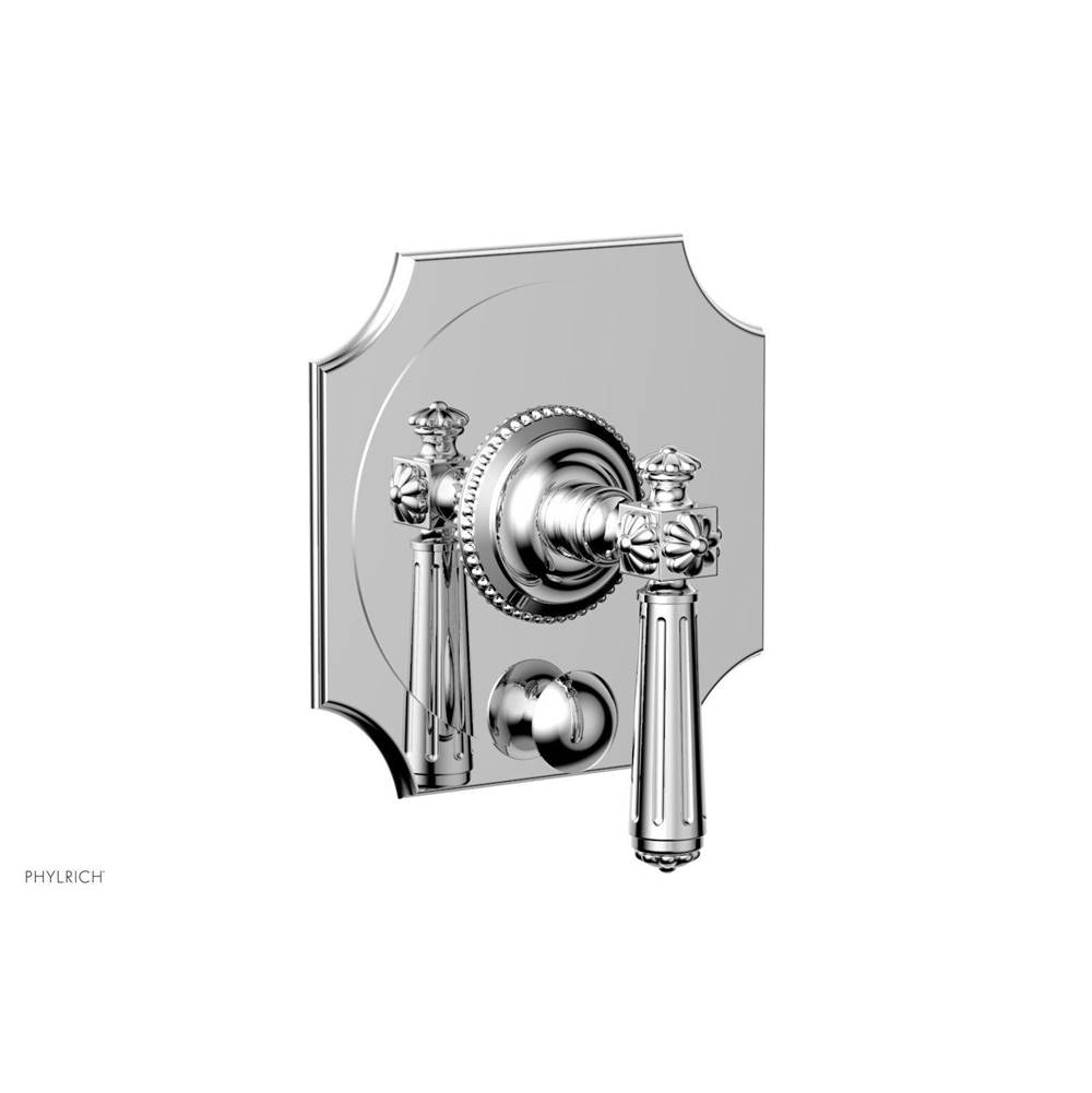 Phylrich MARVELLE Pressure Balance Shower Plate with Diverter and Handle Trim Set 4-480