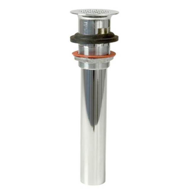 Sigma Grid Drain with Overflow SATIN NICKEL PVD .42