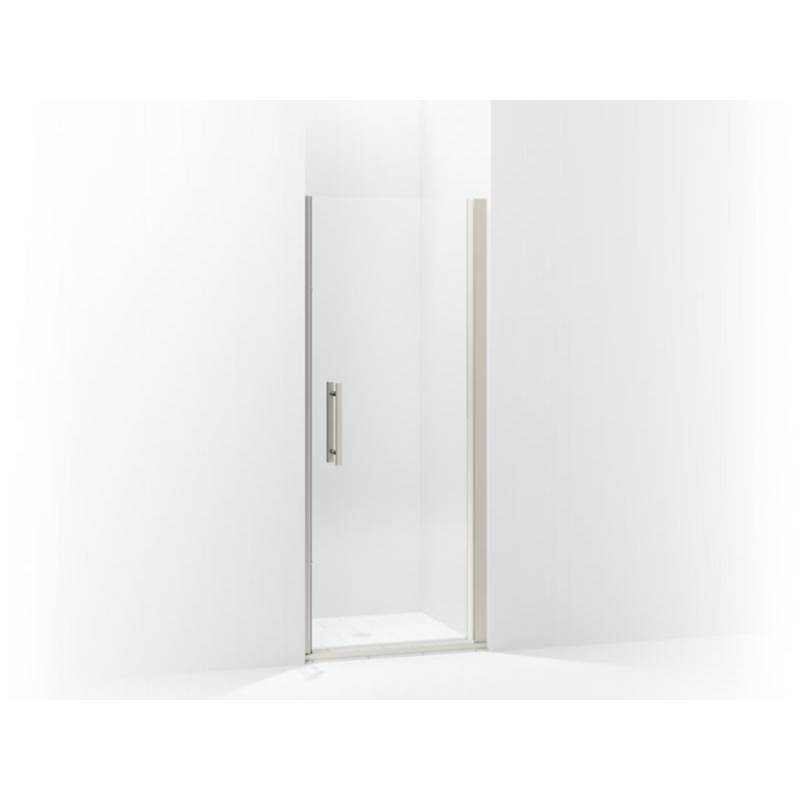 Sterling Plumbing Finesse™ Peak® Headerless frameless pivot shower door 30'' max opening x 67'' H