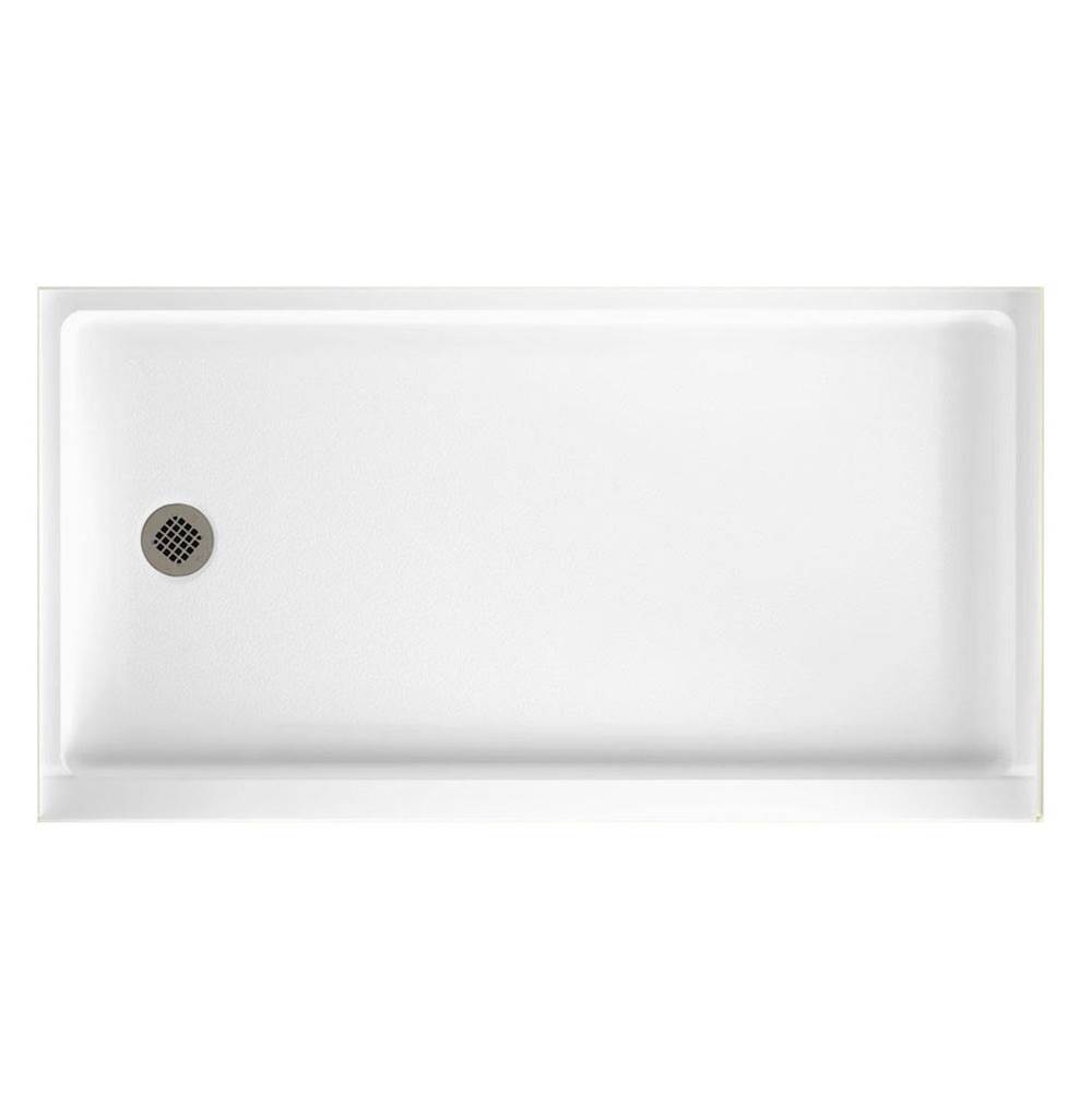Swan SR-3260 32 x 60 Swanstone Alcove Shower Pan with Right Hand Drain Sandstone