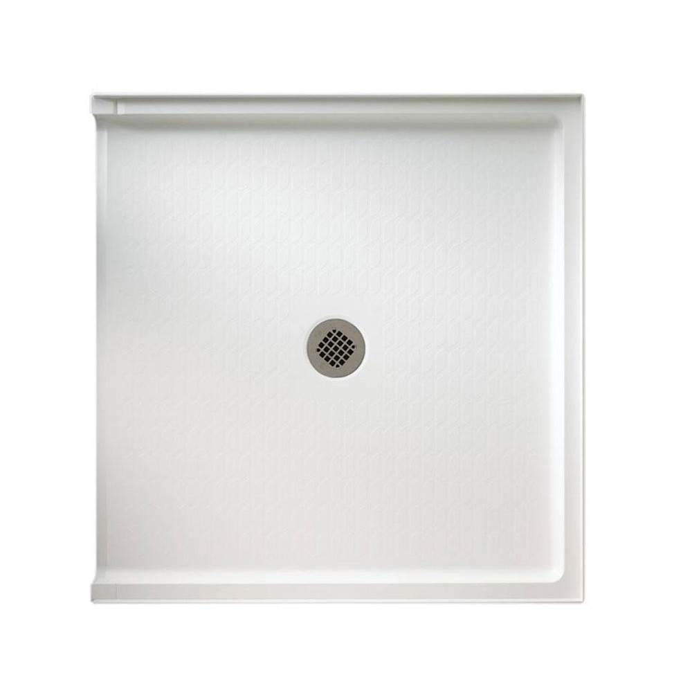 Swan STS-3738 37 x 38 Swanstone Alcove Shower Pan with Center Drain Sandstone