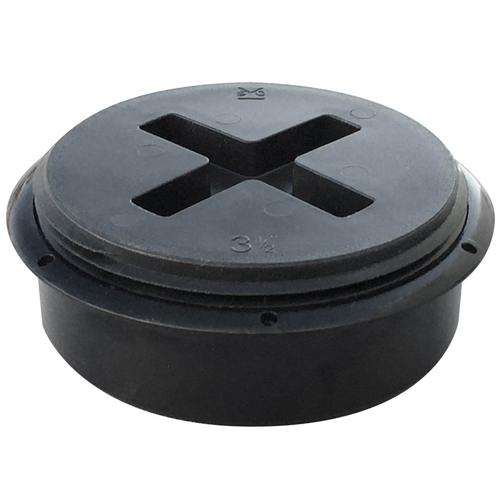 Sioux Chief Cleanout Bushing Blk 4 With Plug