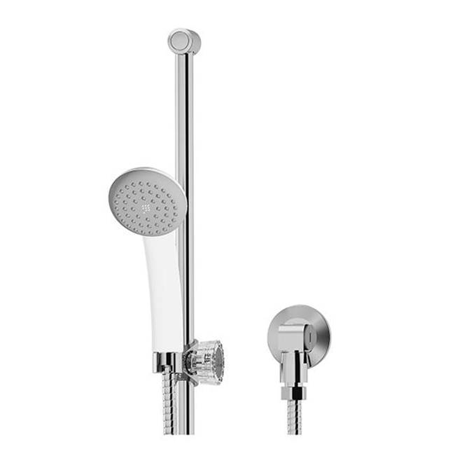 Symmons T-300 Wall/Hand Shower & Slide Bar in Polished Chrome - 1.5 GPM