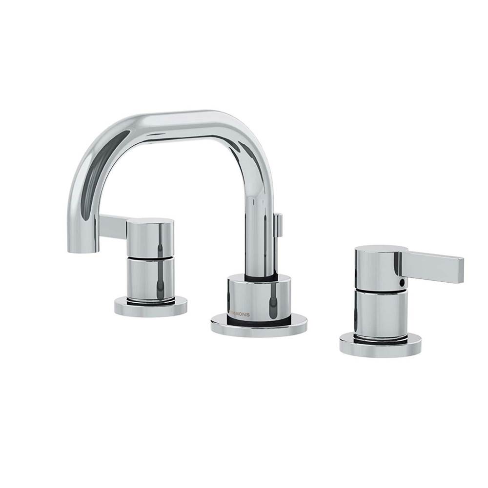 Symmons Dia Widespread 2-Handle Bathroom Faucet with Drain Assembly in Polished Chrome (1.0 GPM)