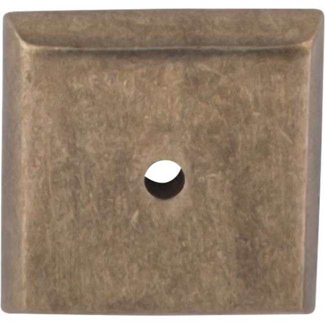 Top Knobs Aspen Square Backplate 1 1/4 Inch Light Bronze
