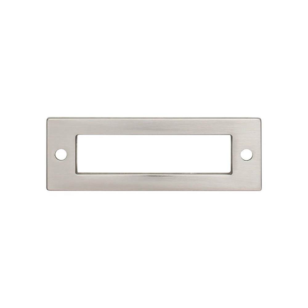 Top Knobs Hollin Backplate 3 Inch Brushed Satin Nickel